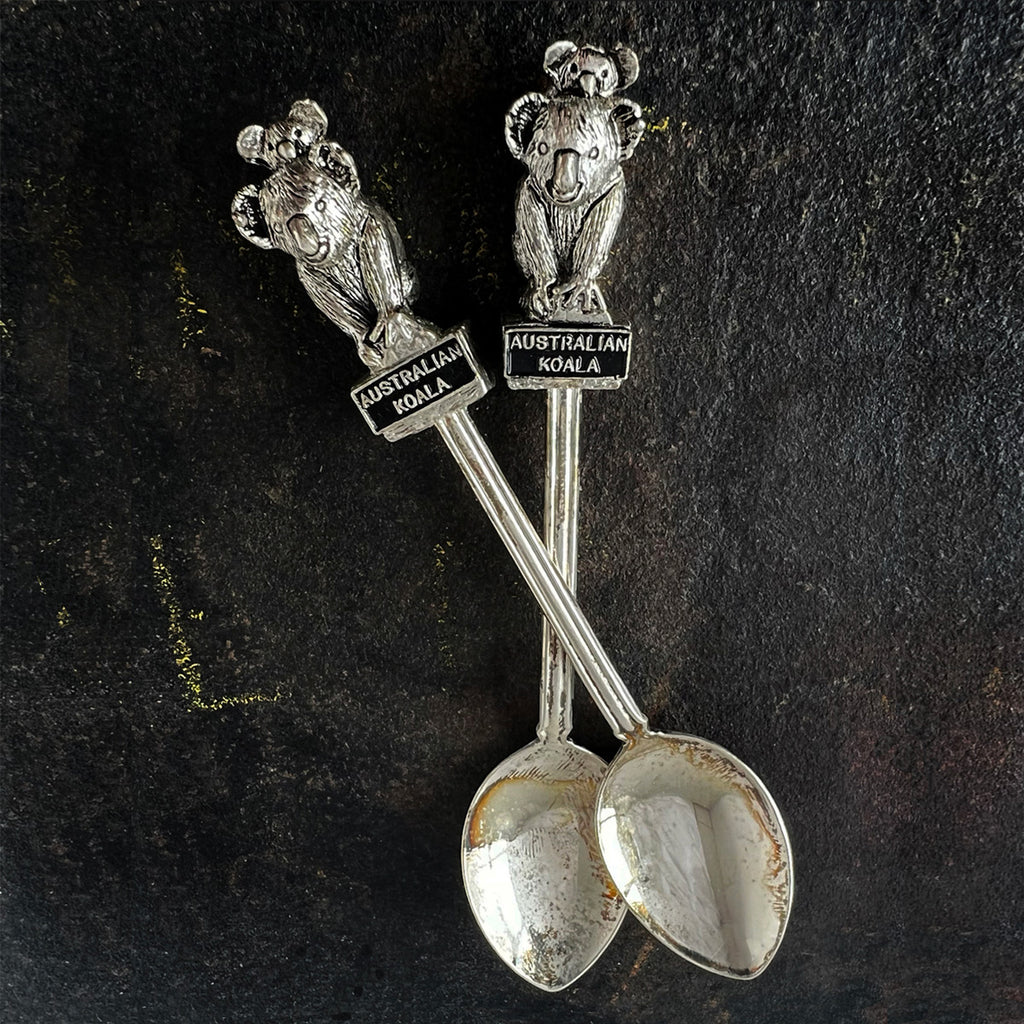 Collectable Randa 84 Koala with Joey Australian Souviner Teaspoon  from Ten Green Balloons Marketplace